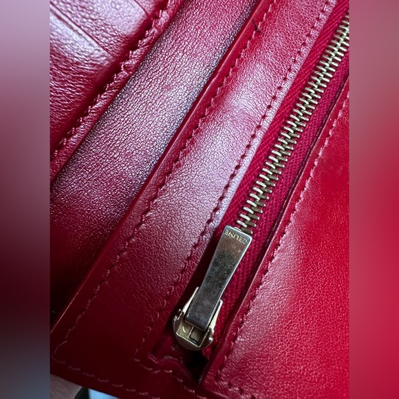 CELINE Red Folded Wallet - Picture 8 of 8